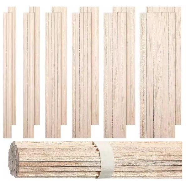 30pcs kayu balsa stick 6mm x 6mm x 500mm