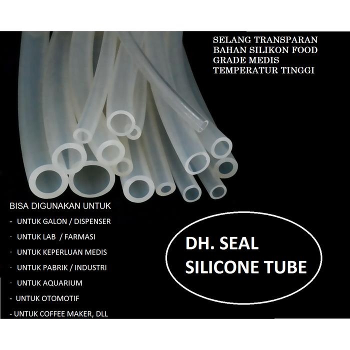 Thumbnail 2 (1meter) Selang silikon 24mm x 28mm Selang silicone food grade tahan panas silicone tube