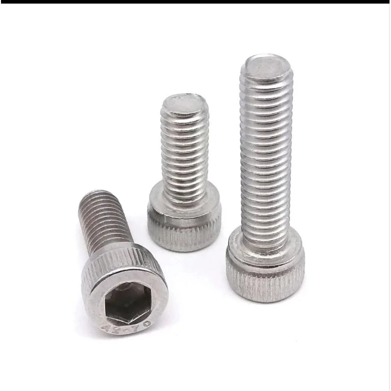 (1pcs) SS304 Baut Socket M4x25