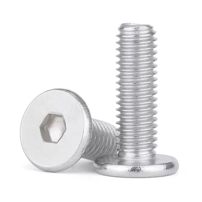 (1pcs) SS304 Baut Ultra Thin M4x8