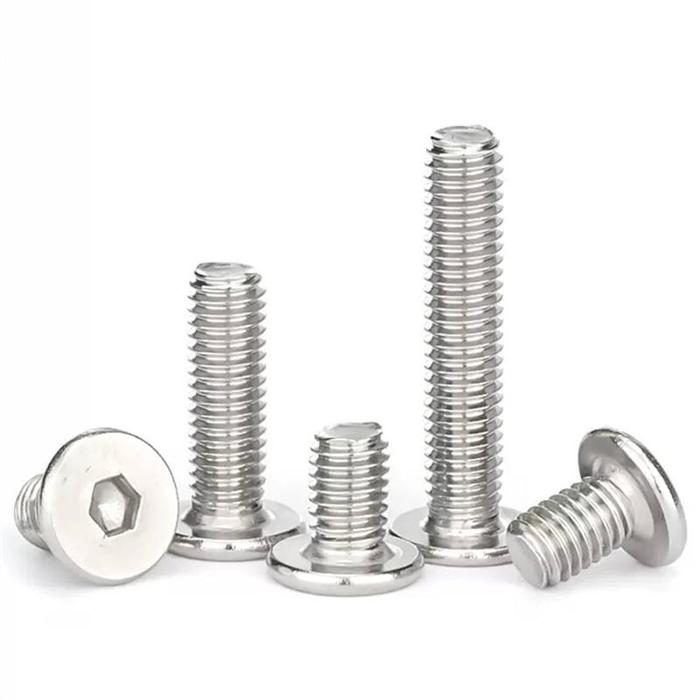 (1pcs) SS304 Baut Ultra Thin M6x35