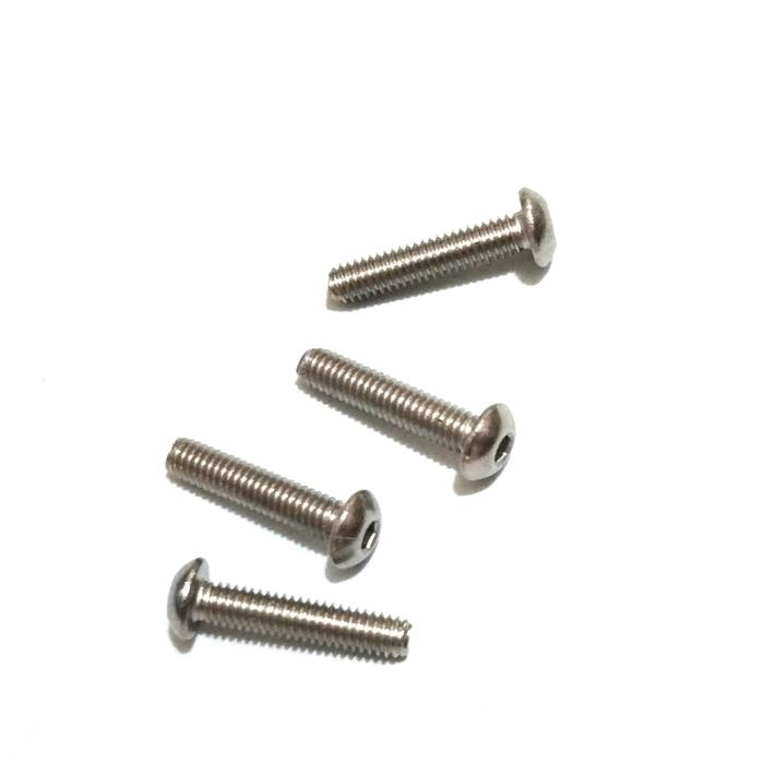 (1pcs) SS304 Baut Button L M4x30