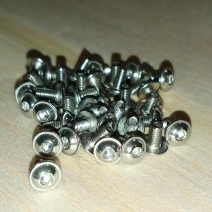 (1pcs) SS304 Baut Button Washer M8x18