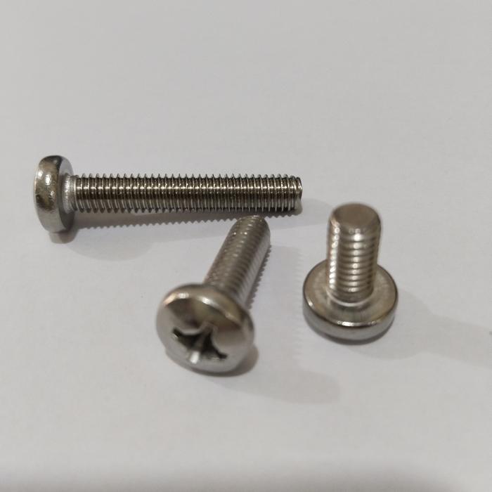 (1pcs) SS304 Baut Pan Philips M4x10