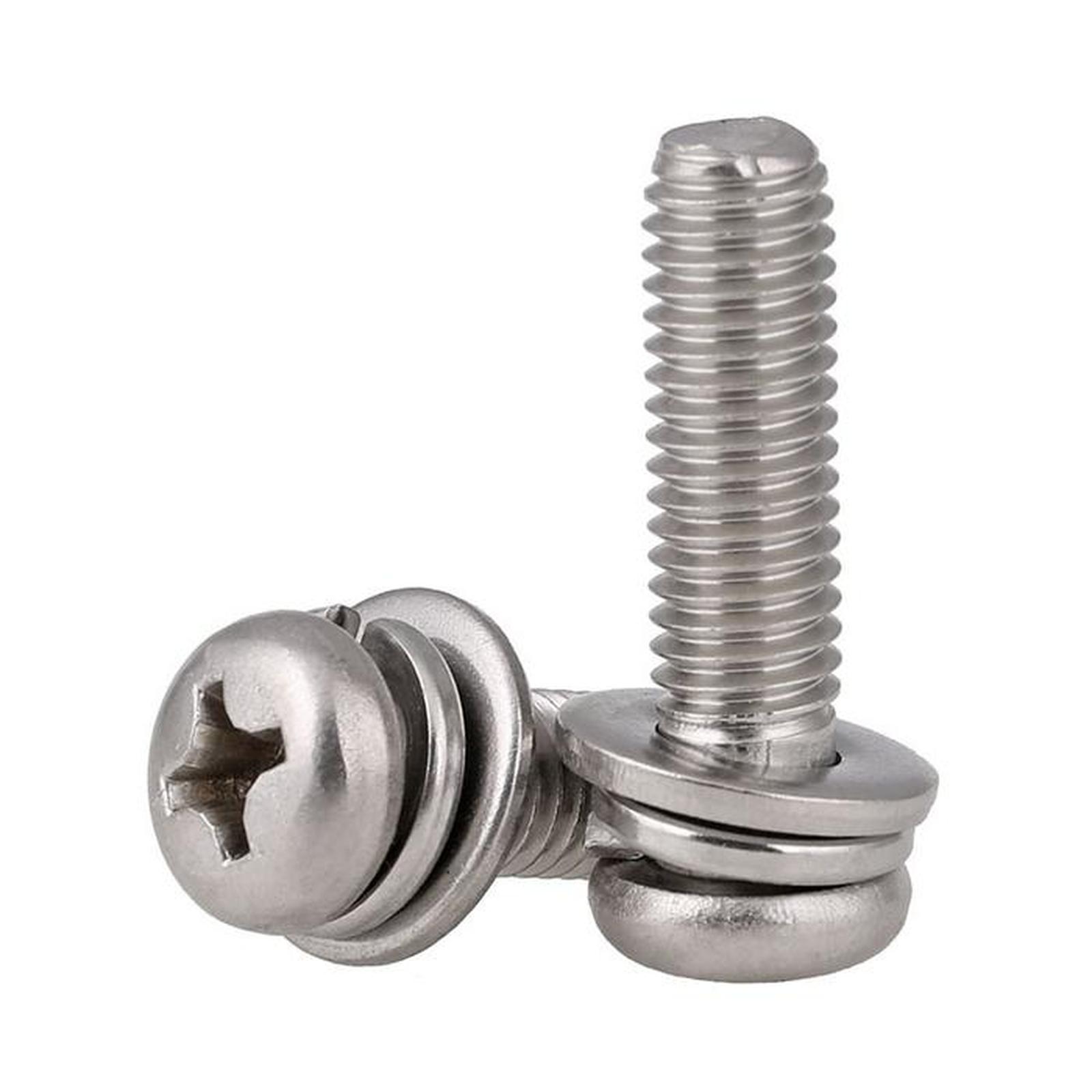 (1pcs) SS304 Baut JP Kombinasi M8x14