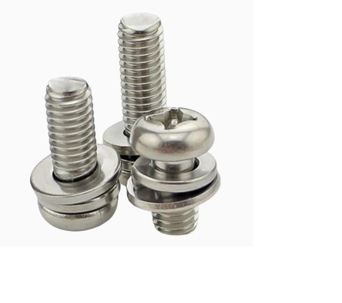 (1pcs) SS304 Baut JP Kombinasi M4x35