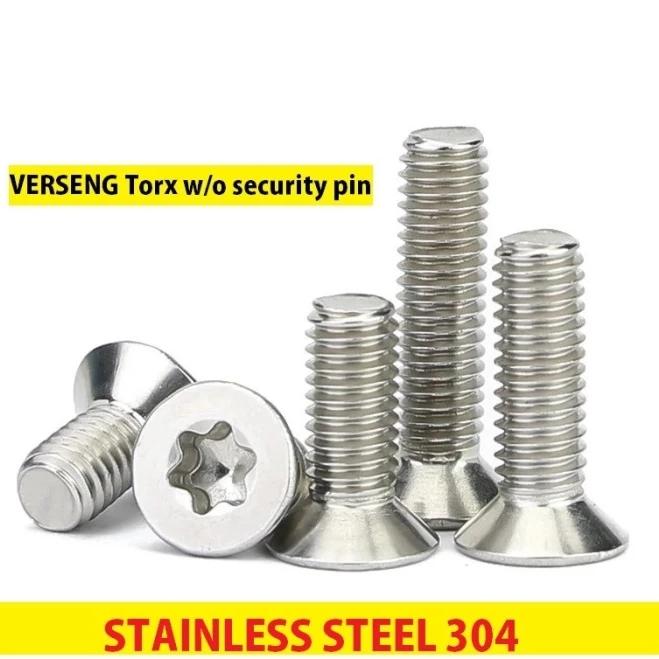 (1pcs) SS304 Baut Verseng Torq w/o M4x30