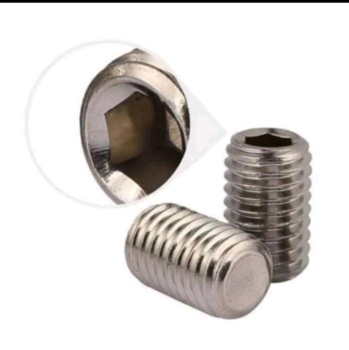 (1pcs) SS304 Baut Tanam Tumpul M5x15