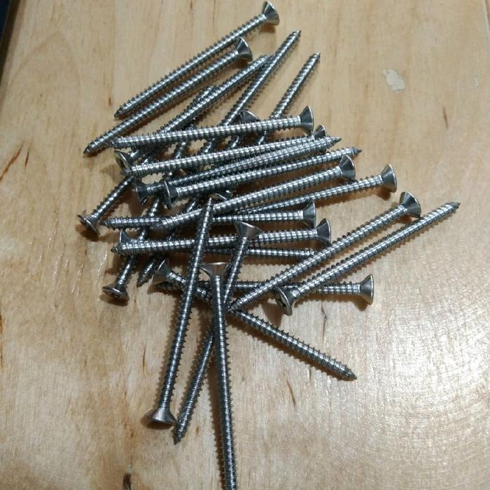 (1pcs) Stainless Steel 304 Sekrup FH Tapping Screw ST3.9x19