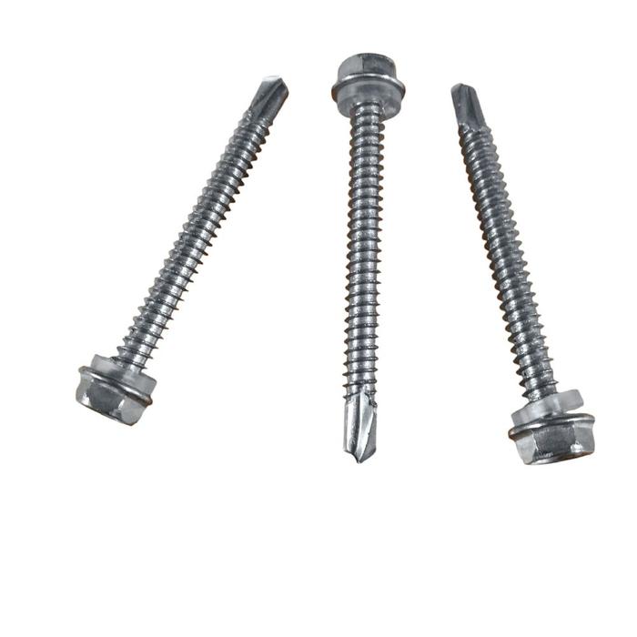 (1pcs) Stainless Steel 410 Sekrup Roofing Screw ST4.2x25